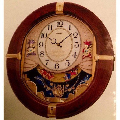 Seiko Wall Clock Melodies in Motion QXM144BH - Eva Essentials