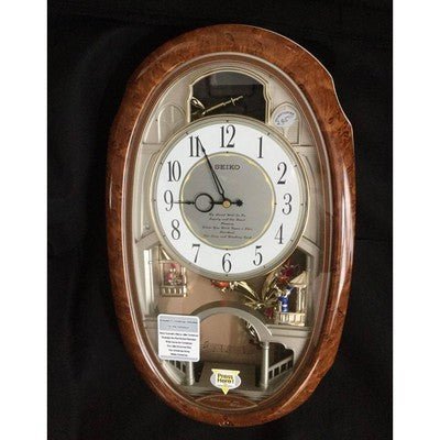 Seiko Wall Clock Melodies in Motion QXM146BR - Eva Essentials