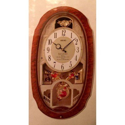 Seiko Wall Clock Melodies in Motion QXM146BR - Eva Essentials