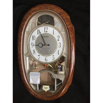 Seiko Wall Clock Melodies in Motion QXM146BR - Eva Essentials