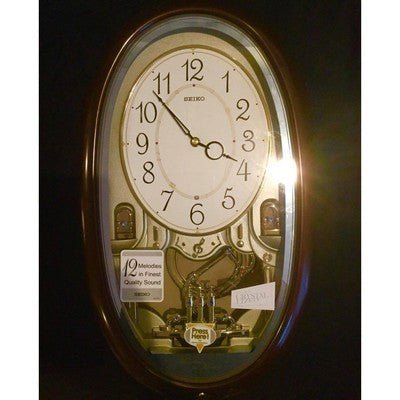 Seiko Wall Clock Melodies in Motion QXM261BR - Eva Essentials