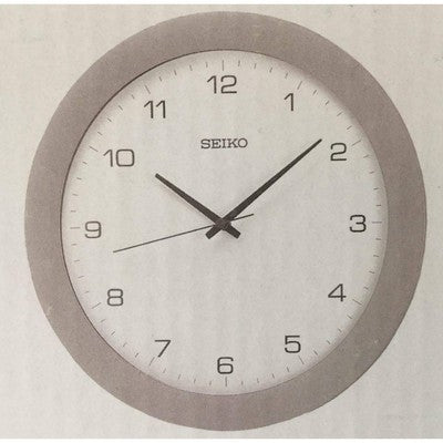 Seiko Wall Clock QXA137SL Grey - Eva Essentials