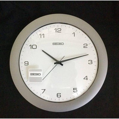 Seiko Wall Clock QXA137SL Grey - Eva Essentials