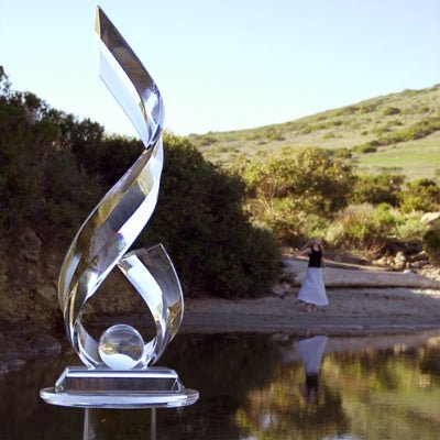 Shlomi Haziza Gallery Art Tornado Sculpture - Eva Essentials