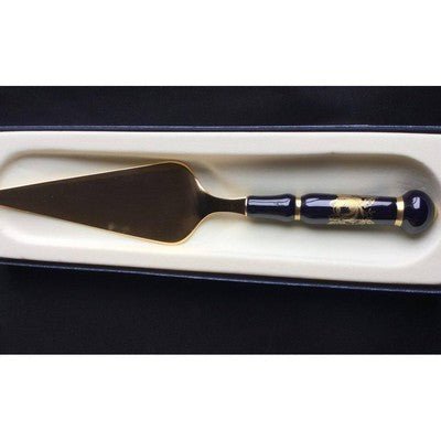 Weimer Porcelain and Gold Cake Server - Wellner Auer Bestecke Made in Germany Serveware - Eva Essentials